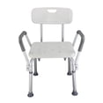 thumbnail image 4 of UBesGoo Shower Chair Bath Seat with Padded Armrests and Back, 4 of 13