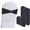 Black, variant on 100PCS Spandex Stretch Chair Sashes Bows Elastic Chair Cover Bands Ties with Buckle Slider for Wedding Party Reception Events Universal Ceremony Banquet Decorations(Red)