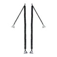 thumbnail image 1 of 1 Pair Rhinestone Bra Strap Invisible Shoulder Strap Adjustable Nonskid Bra Belt Black 1.8cm Hook, 1 of 8