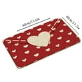 thumbnail image 3 of Valentine's Day Entrance Door Mats 16 x 24 Inches Non-slip Water-absorbent Floor Mats for Home Bathroom Kitchen Laundry Room Seasonal Decor, 3 of 4