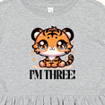 thumbnail image 4 of Inktastic 3rd Birthday Cute Tiger 3 Year Old Girls Toddler Dress, 4 of 5