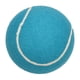 thumbnail image 1 of 8" Giant Tennis Ball, Portable, Inflatable, Rubber Core, Plush, Felt, Signature, for Kids & Pets, Blue, 1 of 4