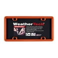 thumbnail image 3 of WeatherTech ClearFrame License Plate Frame, Orange, 3 of 5