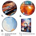 thumbnail image 3 of Designart "Train Bold flow" Modern Wall Decor, 3 of 5