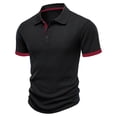thumbnail image 4 of StSilkitty Mens Short Sleeve Golf Shirts Summer Casual Collared Button T-Shirts Lightweight Soft Breathable Tops, 4 of 8