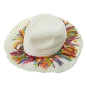 ROZYARD Fedoras Beach Hat Colorful Tassel Cinco de Mayo Straw Hat Mexicans Starw Hat