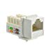 thumbnail image 3 of CableWholesale.com CAT6 Keystone Insert Jack - Insert Modulaire - Chat 6 - RJ-45 - Blanc, 3 of 4