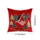 thumbnail image 3 of Juego de almohadas navideñas de peluche con diseño de copo de nieve y árbol de Navidad, de lana bordada, para sala de estar, sofá, decoración para fiestas navideñas., 3 of 5