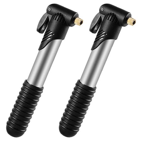 2 Pcs Pump Mini Tire Pump Portable Inflatable Pump for Cycling Mini Bike Pump Tire Hand Pump Bike Pump Portable