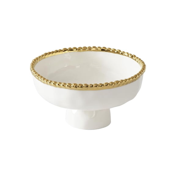 Pampa Bay Small Footed Bowl, Golden Salerno, Kitchen, Gift
