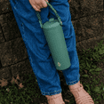 thumbnail image 6 of TAL Hudson 24oz Stainless Steel Water Bottle with Paracord Handle, Green, 6 of 9