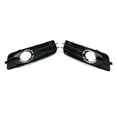 thumbnail image 4 of ZS for Audi A3 8P S-Line 2009-12 Front Bumper Fog Light Grille Cover W/ Chrome Ring, 4 of 10