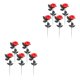 thumbnail image 1 of Ounissouiy Rosas de poliéster Centros de de Halloween Decoración de fiesta negro Type7 NO7, 1 of 6