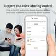 thumbnail image 3 of Amdohai Wi-Fi Interrupteur Mural Intelligent Tactile Panneau en Verre Application Mobile Tuya/contrôle Tactile Minuterie Aucun Hub Requis Compatible avec Google Home&Alexa, 3 of 8