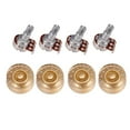 thumbnail image 1 of Potenciómetro de guitarra Yuyangstore Potenciómetro de guitarra 500K dorado, 1 of 7