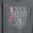 thumbnail image 3 of The Nightmare Before Christmas - Holiday Spirit In My Bones - Men's Long Sleeve T-Shirt, 3 of 5