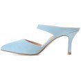 thumbnail image 3 of Journee Womens Maevali Mules Mid Stiletto Pointed Toe Pumps, 3 of 10