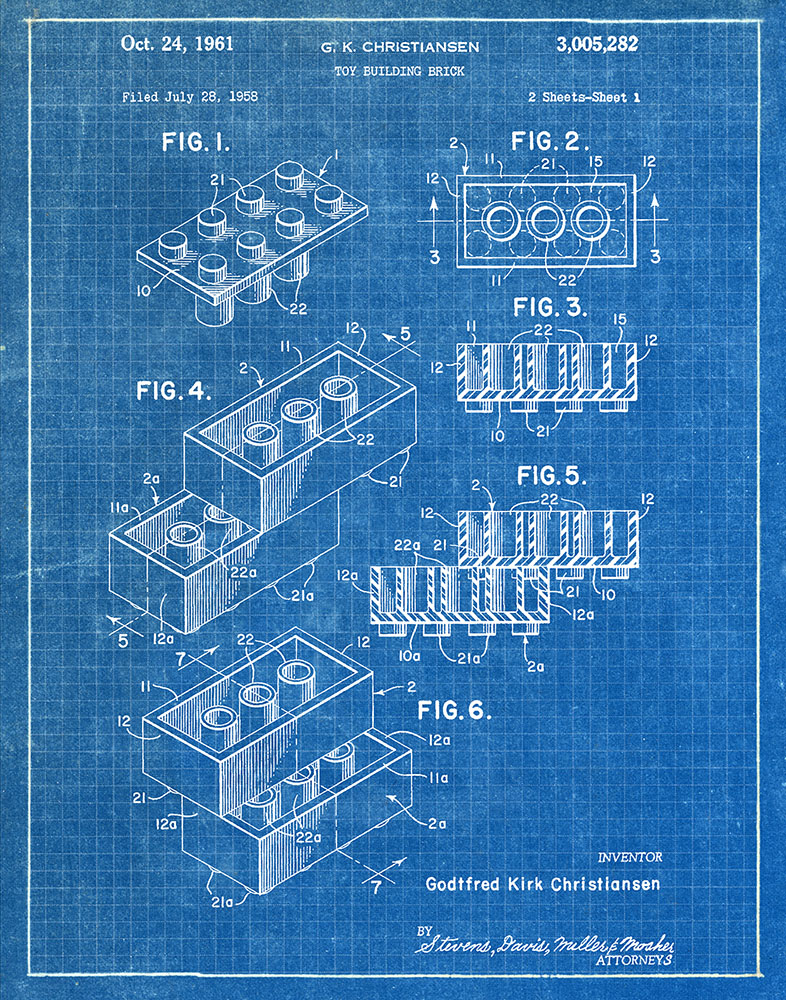 lego patent art