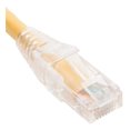 thumbnail image 2 of ICC ICC-ICPCSP14YL 14 ft. CAT5E Clear Boot Patch Cord, Yellow, 2 of 2