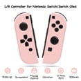 thumbnail image 4 of Controlador inalámbrico Nintendo switch, compatible con doble vibración / control de movimiento / captura de pantalla / despertador (rosa), 4 of 8