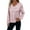 Pink, variant on UQJfacai Sequin Tops for Women V Neck Lantern Long Sleeve Shirts Dressy Sparkly Blouse Glitter Evening Party Concert Outfits