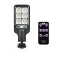 thumbnail image 2 of COFEST Black Solar-Powered Motion Sensor Outdoor Light, 3 Modes with Remote Control, IPX65 Waterproof for Fence, Yard & Patio Black, 2 of 9