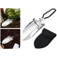 thumbnail image 6 of Colaxi Folding Gardening Trowel, Small Hand Spade Home Camping Spade Mini Spade for Agricultural Transplanting Backyard Yard Soil Black with Bag, 6 of 10