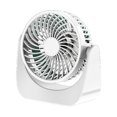 thumbnail image 1 of Shapeiony Ventilateur Électrique de Table 3 Vitesses Réglable Commande Tactile Lavable Réutilisable Réduction du Bruit 4W Ventilateurs d'Intérieur pour la Maison avec Câble Blanc Alimentation USB, 1 of 8