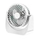 thumbnail image 1 of Methold Ventilador eléctrico de , portátil, 3 velocidades, Control táctil, desmontable, lavable, funcionamiento silencioso, 5V/1A, Electrónica Blanco Alimentazione USB, 1 of 6