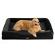 thumbnail image 1 of Cama ortopédica para perros gigantes, tamaño XXL, lavable, para perros gigantes, color negro, 1 of 9