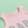 thumbnail image 3 of Little Girls Short Sleeve Tank Tops Ripped Denim Shorts Pants 2PCS Outfits Set, 3 of 6
