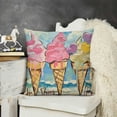 thumbnail image 2 of Lumbar Decorative Throw Pillow Cover Cartoon Mouse Rectangle Cushion Case Decor, Seasonal Home Decoration for Sofa Couch, 2 of 5