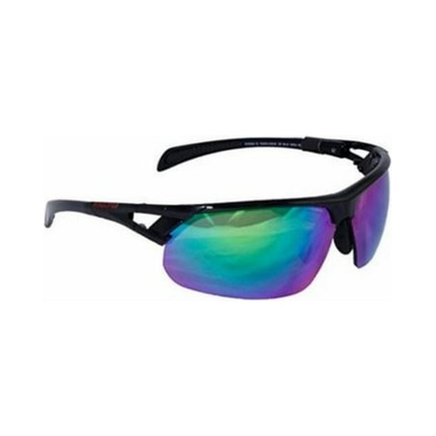 Rawlings 10221825.QTS Protective Baseball Sunglasses Black/Green