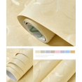 thumbnail image 2 of Papel pintado Espesor autoadhesivo Espacio monocromático en el estilo de influencia europea de la sala de estar impermeable dormitorio pared papel pintado pegatinas autoadhesivas beige 3 metros oso de fresa Electrónica, 2 of 4