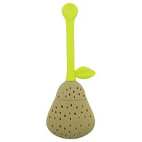 Fdelink Tea Infuser A,Steeper Ball,Creative Small Fresh Pear Silicone Tea Filter Tea Maker Can Filter,Tea Strainer,1X Tea Infuser