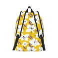 thumbnail image 2 of Yiaed Lilies Flowers Print Backpack, Premium Laptop Backpack, Travel Backpack for Women, Lightweight Backpacks, Comfortable Back Pack-Medium, 2 of 7
