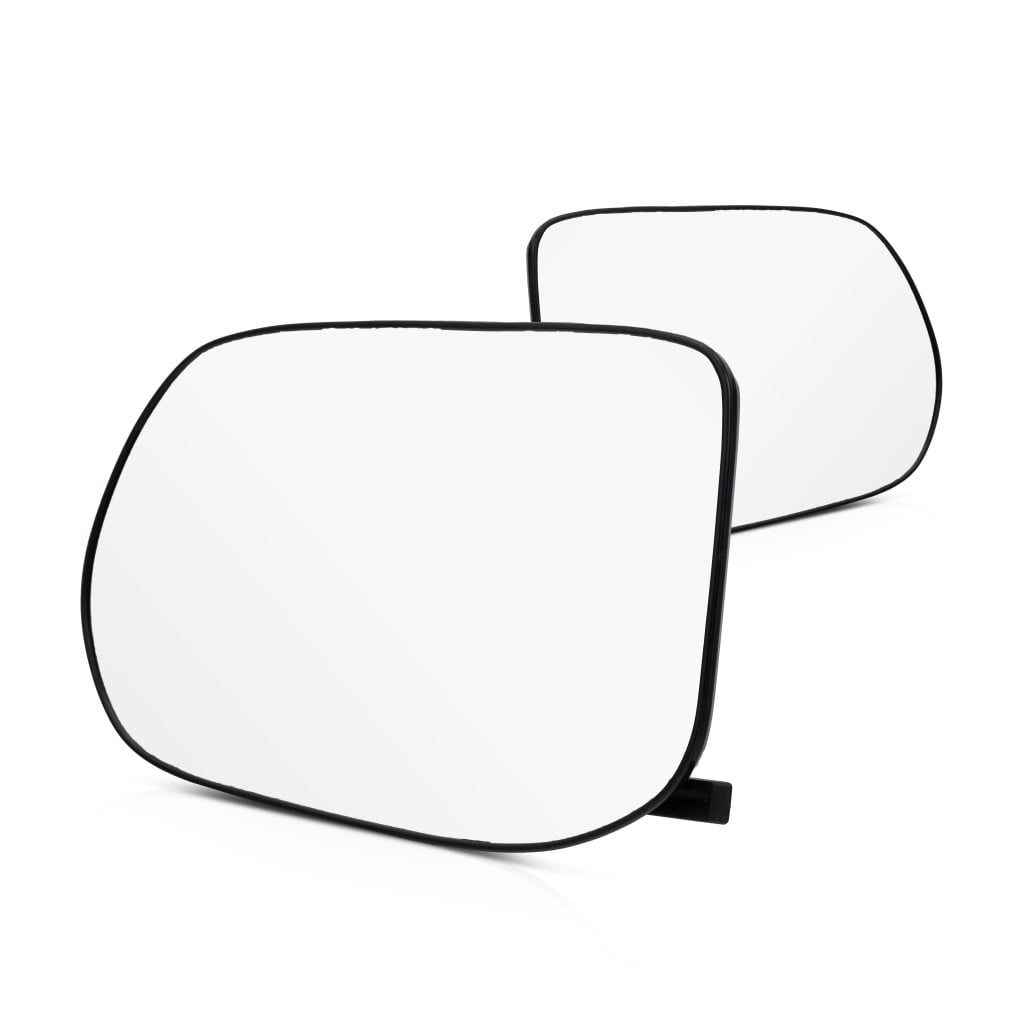 KarParts360 For Honda Civic 2006 07 08 09 10 2011 Mirror Glasses Driver And Passenger Side | Pair | With Backing Plate | Non-Heated | Sedan | For HO1325119, HO1324119 | 76203SNAA01, 76253SNAA01