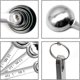 thumbnail image 3 of Measuring Spoons Set, 6 Pcs Set Stainless Steel Measuring Spoon Measurements Set for Baking, Cooking,Kitchen (Measuring Spoons), 3 of 5