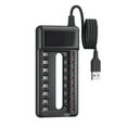 thumbnail image 4 of Rechargeable USB Battery Charger 8 Slots Fast Charge for AAA/AA Battery Tools, 4 of 8