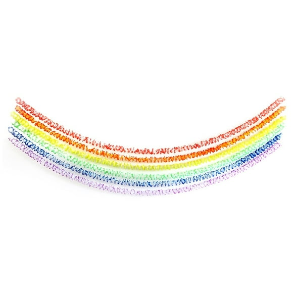 Minkissy Fleur de Lei Hawaïenne 6 Pcs pour Décorations de Fête Luau et Améliorations