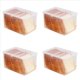 thumbnail image 1 of 4X Recipientes Herméticos para Almacenamiento de Pan, Caja de Plástico Reutilizable para Pan, Dispensador de Pan Transparente, Contenedor de Pan Más Fresco, 1 of 6