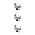 thumbnail image 3 of Wweixi Aluminum Alloy Caster Mounts For ECX 1/12 Rc RGT 136100 RC Car Today silver 3Set, 3 of 6