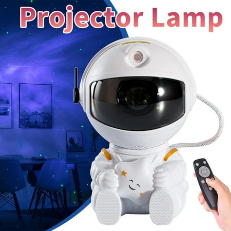 

Star Projector Galaxy Night Light Astronaut Space Buddy Projector Starry &Remote