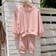 thumbnail image 1 of Conjuntos de blusas y camisas de cuello redondo y manga larga para niños y niñas, sudaderas de manga larga, sudaderas de manga larga, conjunto de top y pantalón para conjuntos deportivos casuales, con, 1 of 4
