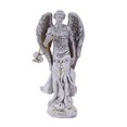 thumbnail image 2 of 4.75" Tall White Saint Raphael "Healer and Guide for the Special Pilgrim" Archangel Collectible Figurine, 2 of 2