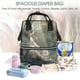 thumbnail image 5 of Disketp Forest Meditating White Tiger Mochila de Pañales de Gran Capacidad con Múltiples Bolsillos, Mochila de Viaje Multifuncional para Bebé, Unisex, Moderna y Resistente, 5 of 6