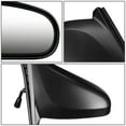 thumbnail image 3 of DNA Motoring OEM-MR-HO1321122 For 1996 to 2000 Honda Civic 2 -Door OE Style Manual Passenger / Right Side View Door Mirror 76200S00A05 97 98 99, 3 of 3