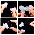 thumbnail image 4 of 30 piezas de llavero de acrílico en blanco corazón acrílico transparente en blanco forma de acrílico liso y 30 piezas de llavero en blanco llaveros de Metal oso de fresa  Hogar, 4 of 5