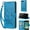 S3Blue, variant on TECH CIRCLE For iPhone 6s/iPhone 6 Wallet Case,Folio Flip Kickstand Shockproof Protective PU Leather Cover with Card Slot Cash Pocket Carrying Wrist Strap for Apple iPhone 6s/iPhone 6 4.7",Blue