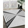 thumbnail image 2 of Ahgly Company Indoor Rectangle Patterned Gray Novelty Area Rugs, 2' x 4', 2 of 6
